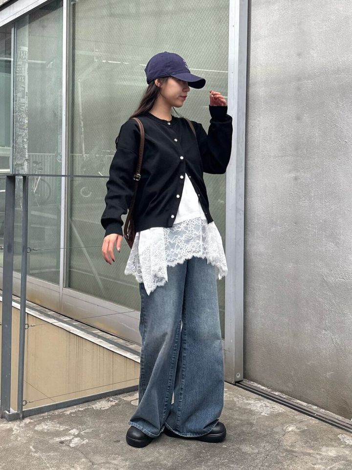 カーディガンコーデ4