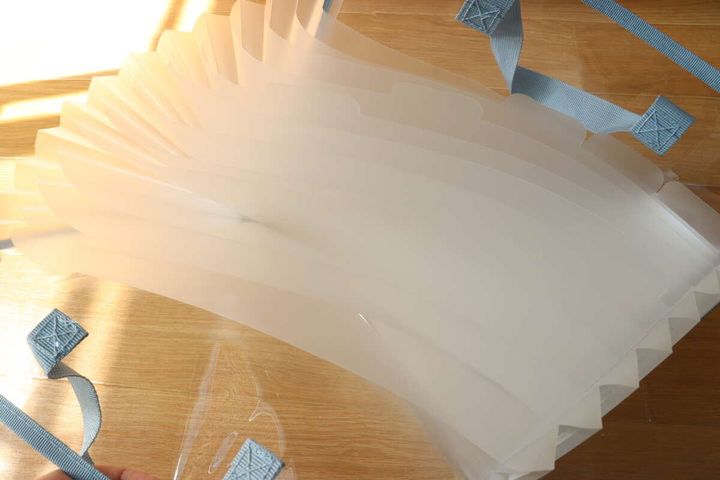 手提げタイプドキュメントファイル（A4、13ポケット、横A） ファイル部分