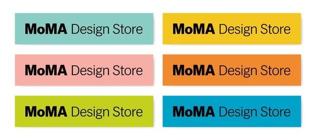 MoMA Design Store 福岡 ロゴデザインステッカー
