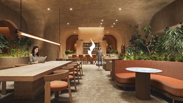 Villa Mom ダイニング内観