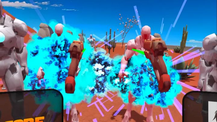 『The Last Resort』VR視点の戦闘シーン