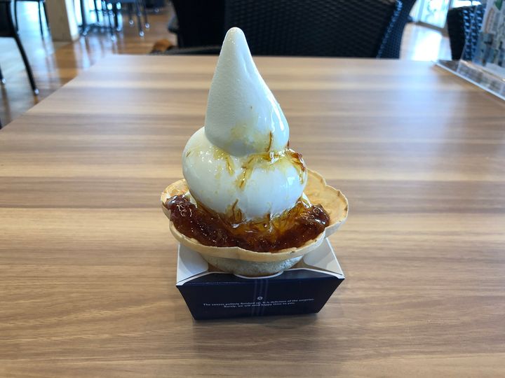 【宮城県】道の駅大谷海岸「ふかひれソフト」