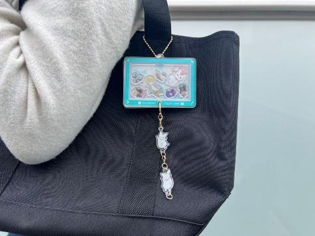  「ニャンコ先生2連チャーム」を付けるとこんなにプリチー！