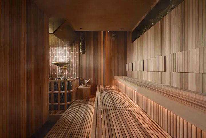 サウナメッツァ大井町トラックスのサウナ室内部の詳細