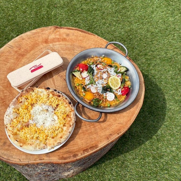 横浜赤レンガ倉庫館内 グルメ