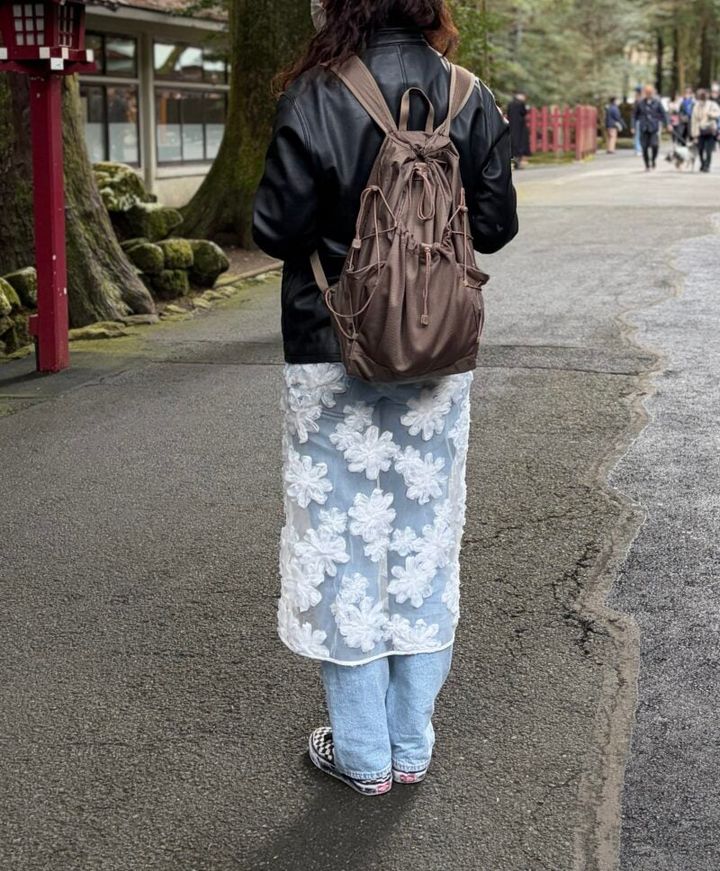 174㎝と高身長な筆者でもバランスのいいバックスタイル。サイズ感も本当に絶妙です！