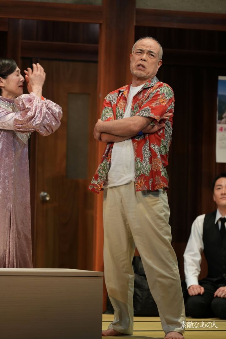 『汗が目に入っただけ』_公開ゲネプロ_元夫役の田中要次