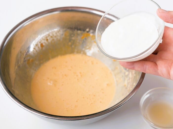 【オイルなし、グルテンなし】米粉のふわふわ「ヨーグルトのシフォンケーキ」の作り方。美味しくてヘルシーなおやつです！