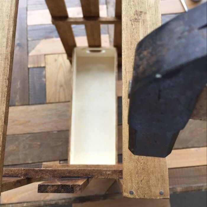 〈100均すのこ〉でスリムかご収納！小さくても収納力バツグンです♡