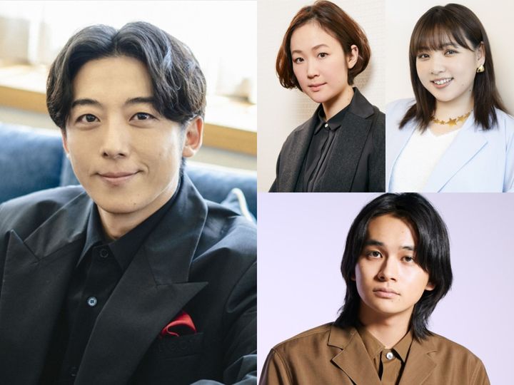 （左）高橋一生、（右上、左から）黒木華、野呂佳代、（右下）北村匠海 クランクイン！ width=