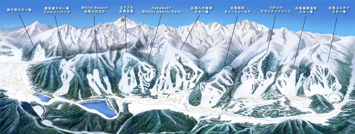 Hakuba Valley マップ