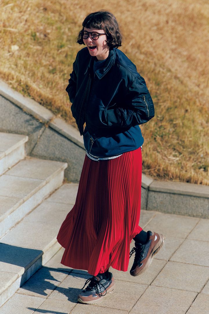 おしゃれが楽しい春。コーデはコントラストで遊んで【本日のFUDGE GIRL-4月4日】