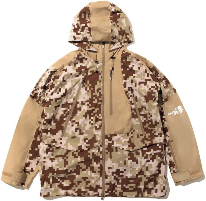 倉石一樹氏とA BATHING APE®の新コレクション／UAP CAMO SNOWBOARD 3-LAYER JACKET