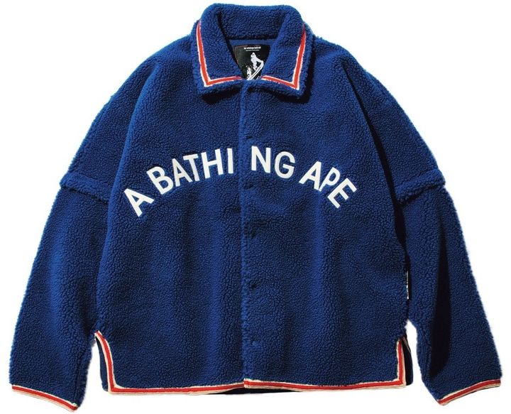 倉石一樹氏とA BATHING APE®の新コレクション／SHERPA DETACHABLECOACH JACKET