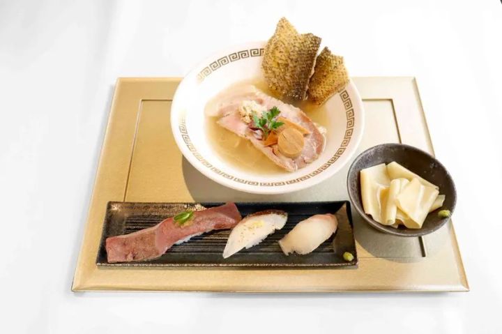 ○de▽御膳の鯛寿司・鯛料理の詳細盛り付け