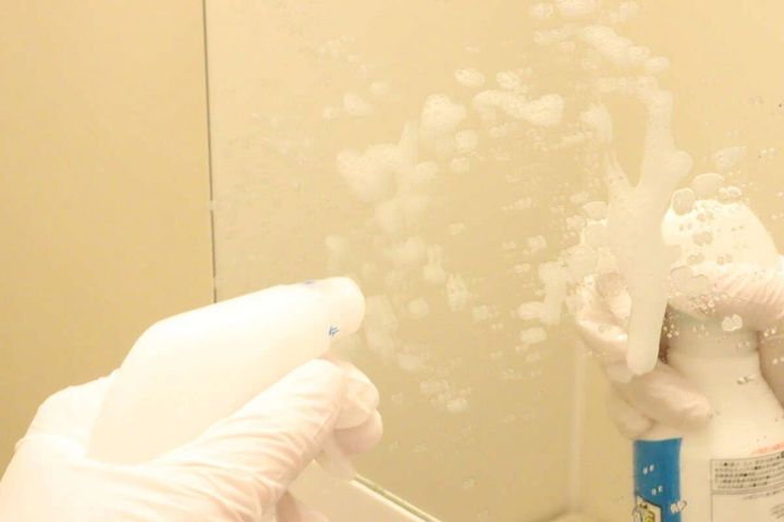 ダイソー 水アカ用洗浄剤 使用例