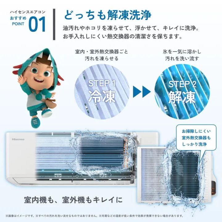 ハイセンス Sシリーズの室内機・室外機