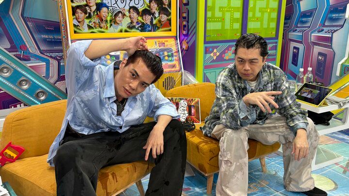 【写真・画像】浪川大輔が罰ゲームでローションまみれに！八代拓と1年を振り返る『声優と夜あそび』水曜日最終回 1枚目