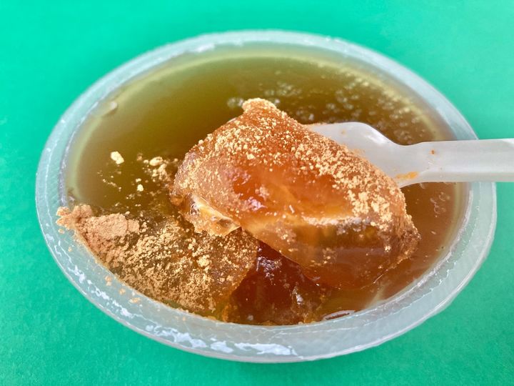 「きな粉がめちゃウマすぎ！！」「きな粉のために買ってる！！」【ローソン】「金沢兼六庵 釜あげわらび餅」