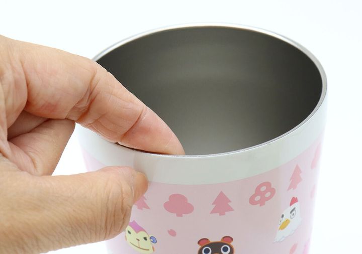 宝島社どうぶつの森真空断熱タンブラーやさしい飲み口