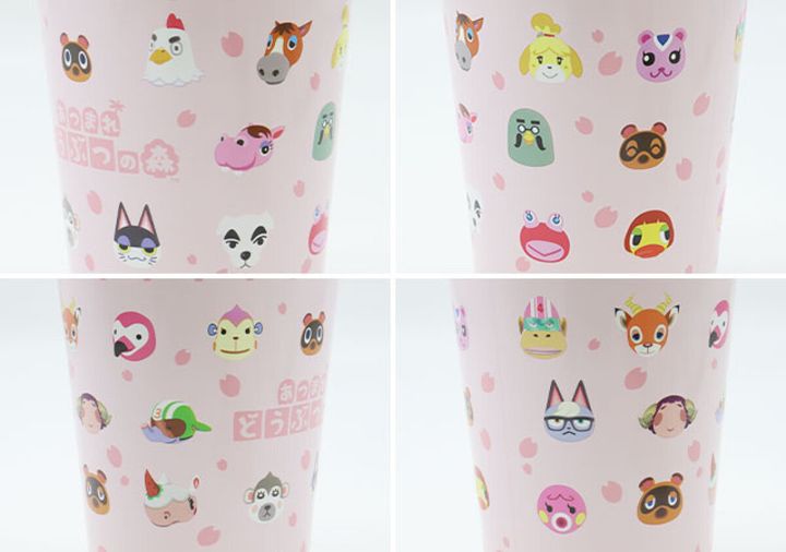 宝島社どうぶつの森真空断熱タンブラーさくらデザイン