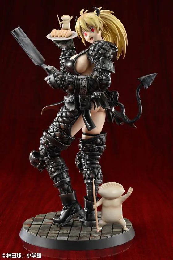 コミックス16巻表紙をモチーフに悪魔化が進行した姿を迫力