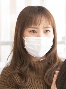 ヘアカット：向井みえさん