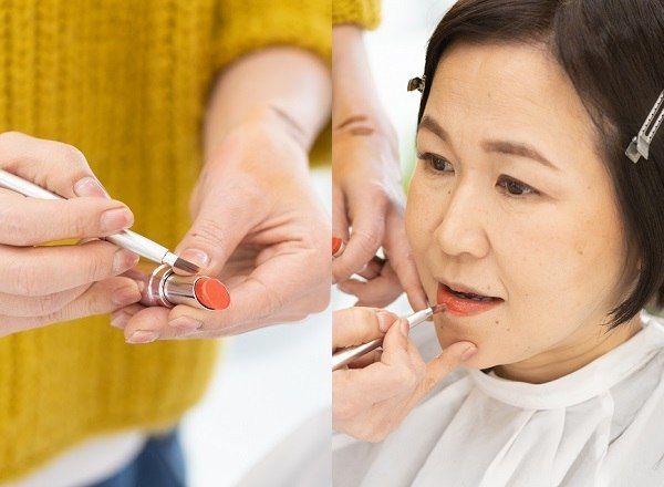 イメチェンのポイント6：目元とリップ