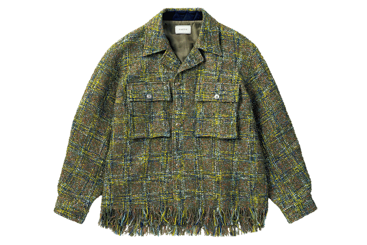 〈サルト〉のミリタリーオーバーシャツ