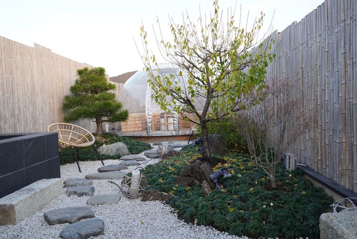 日本庭園「極月」