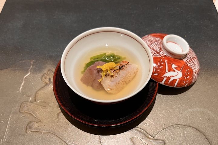 コースのはじまりの一品