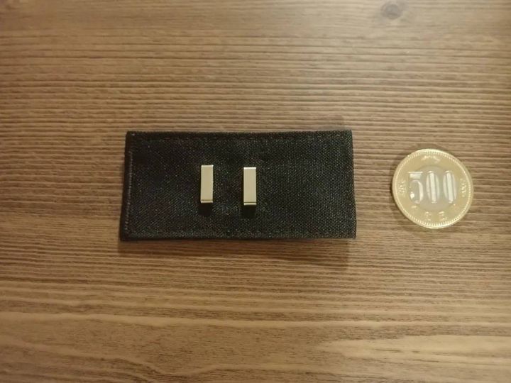 DAISO(ダイソー)：ウエストアジャスター(ブラック、2個)