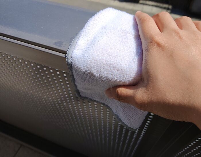 水を使わない『ベランダ掃除』。ホース不要で簡単ピカピカに！集合住宅でもこれなら安心♪