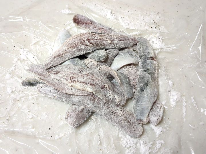 焼く前の準備です