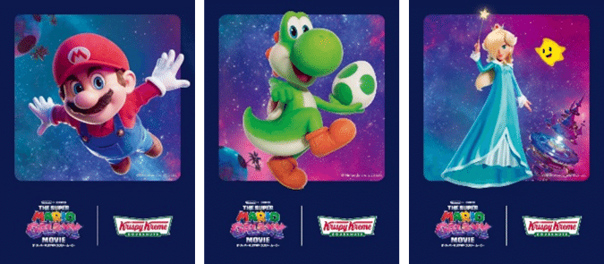 クリスピー・クリーム・ドーナツ スーパーマリオコラボBOX購入者限定ステッカー