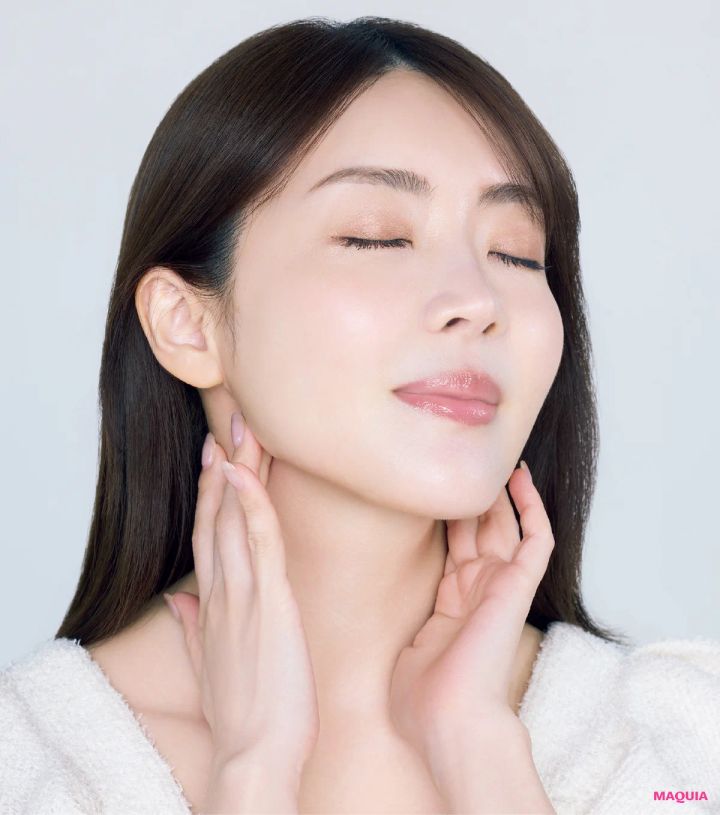 美容家 大野真理子さん 小顔マッサージ 胸鎖乳突筋