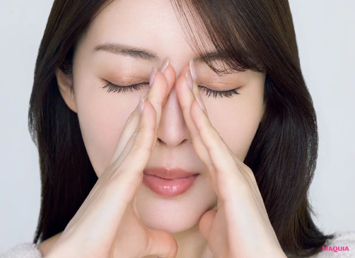 美容家 大野真理子さん 小顔マッサージ 小鼻