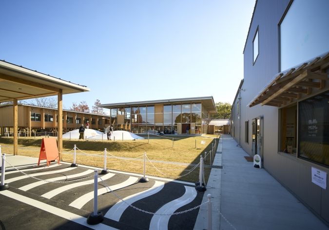 全天候型こども広場Mu-Mo外観