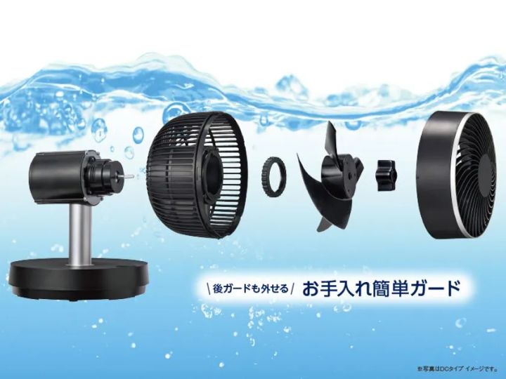 後ガードまで工具不要で取り外し可能なお手入れ簡単ガード