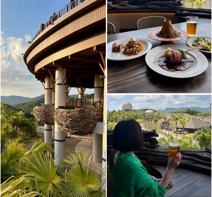 「ジャングリア沖縄」のレストラン「パノラマダイニング」でランチ