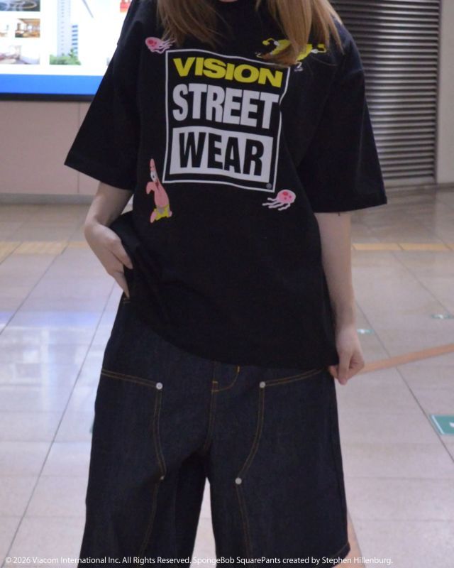 【スポンジ・ボブコラボ】VSW LogoT / VSWロゴグラフィックTシャツ 後ろ