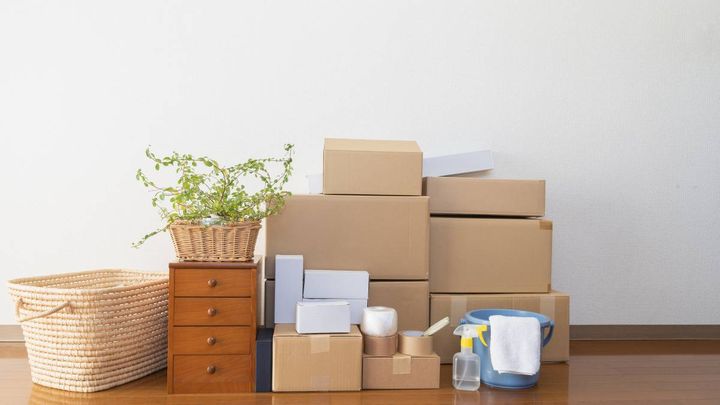 廊下 家庭運 下がる 段ボール