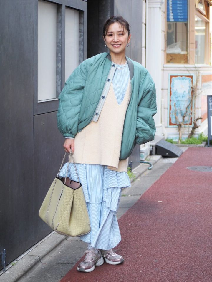 【1週間スナップ】50代の春カラーコーデ7選！ 老け見えしない色の使い方とは？