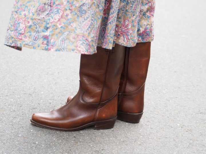 古着屋のブーツ