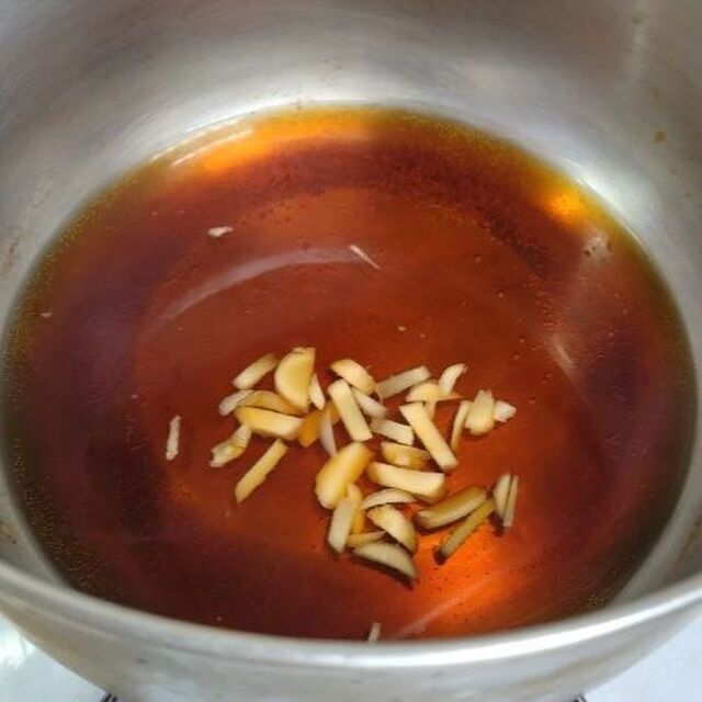 赤かれいの調味液