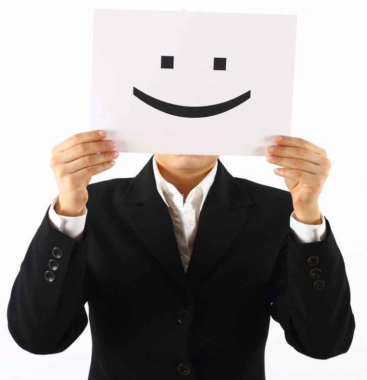 ポジティブな表情