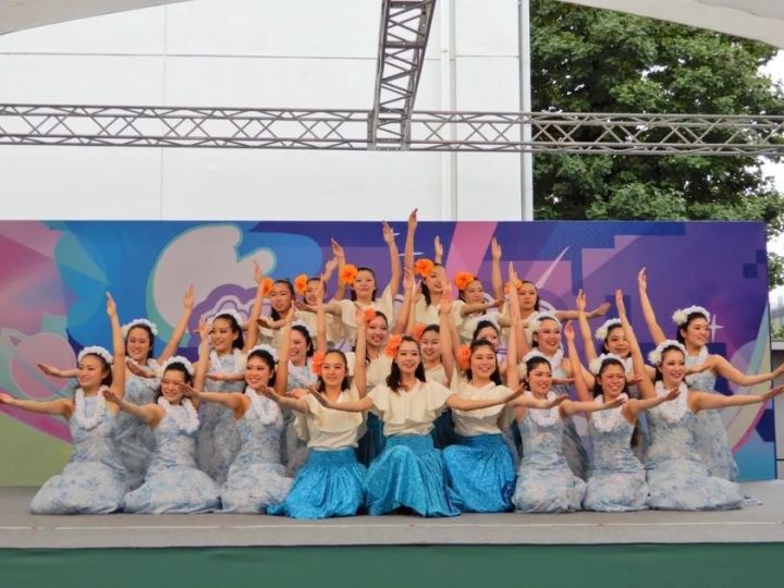 フラダンスショー出演者