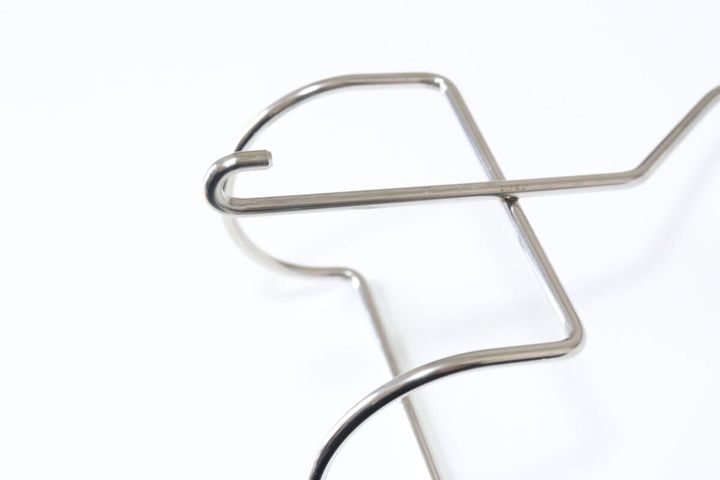 セリアのステンレス製連携できるバッグホルダー