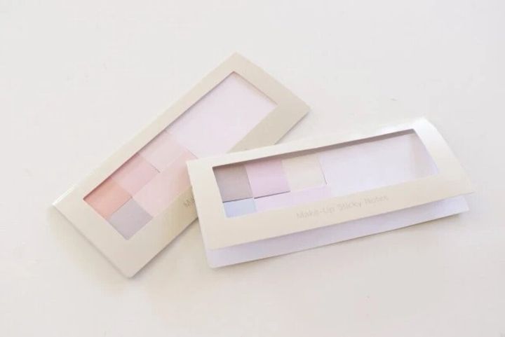ダイソー コスメ調ふせん（ピンク） コスメ調ふせん（ブルー）