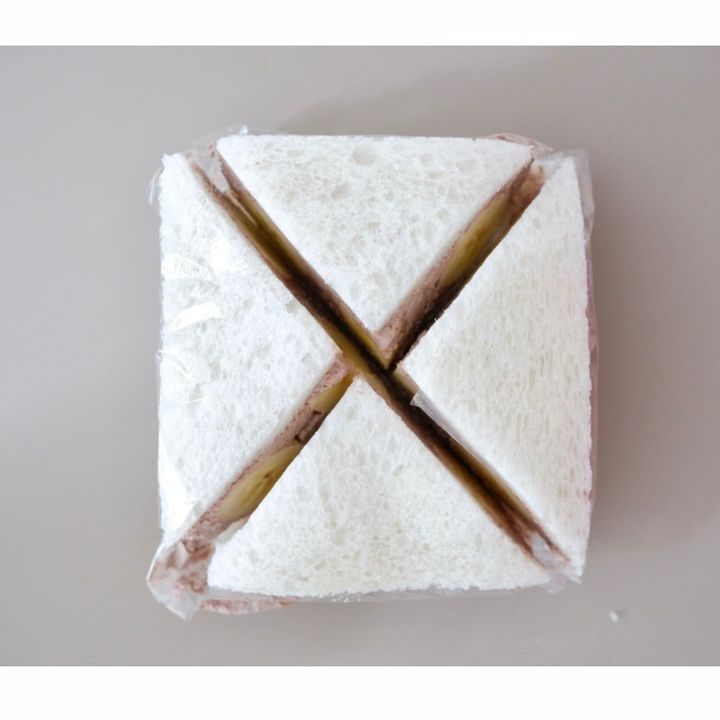 チョコバナナのフルーツサンド